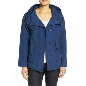 Eileen Fisher Blue Bonnet Weather Resistant Jacket